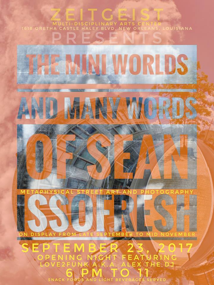 The Mini Worlds and Many Words of Sean Issofresh